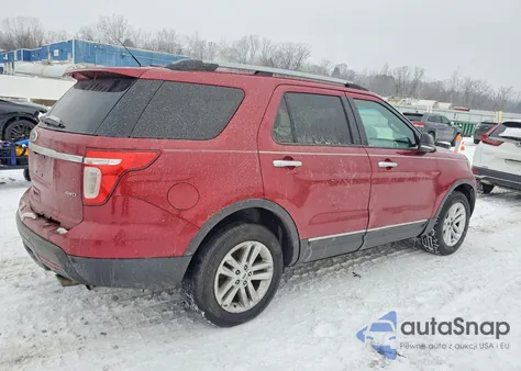 2013 Ford Explorer Xlt z USA, uszkodzony, nr VIN 1FM5K8D8XDGA22773